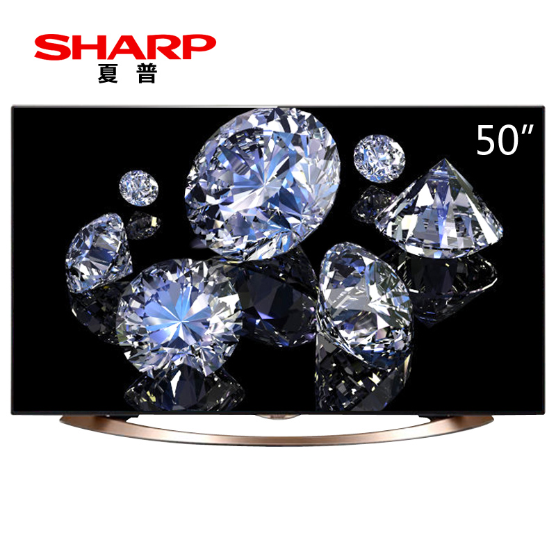 夏普(SHARP) LCD-50U3A 50英寸 4K超高清 网络 智能 无线WIFI LED液晶电视