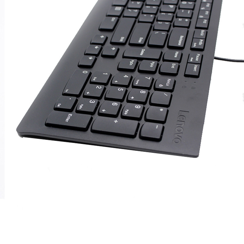 联想键盘EKB-536A 有线USB键盘 巧克力静音通用键盘10YA升级版 SK8823办公 台式电脑通用
