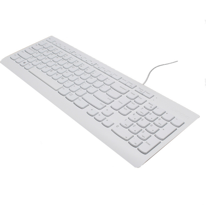 联想键盘EKB-536A 有线USB键盘 巧克力静音通用键盘10YA升级版 K5819 办公 台式电脑通用SK8823