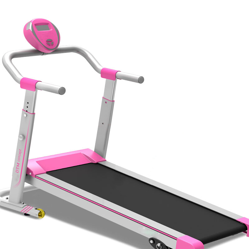IOI-A5 机械跑步机豪华家用商用跑步机走步机男女健身器材全国联保送货上门 粉红色