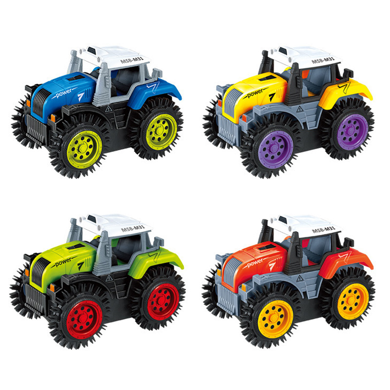 儿童仿真玩具车惯性工程车1-3-5岁6男童水泥挖掘机消防环卫车模型
