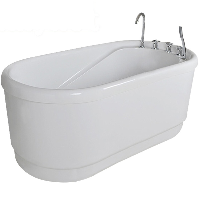 家用浴缸亚克力独立式浴盆双层保温D800款普通浴缸都市诱惑