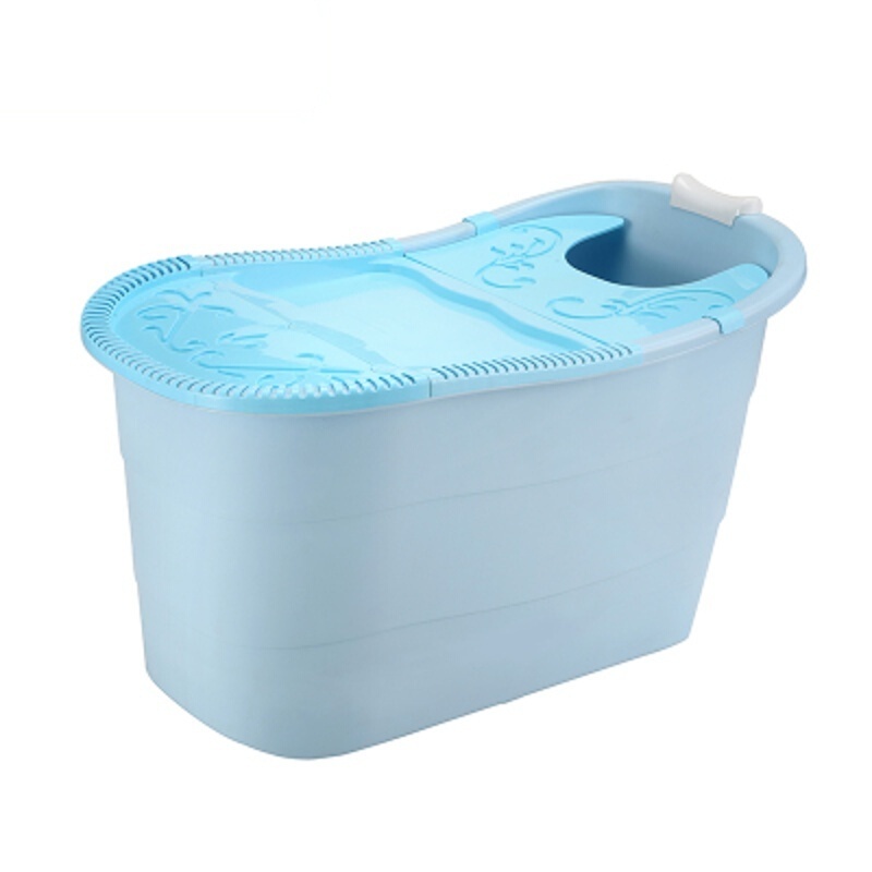 泡澡桶洗澡桶超大号儿童浴桶加厚浴盆家用塑料沐浴桶都市诱惑
