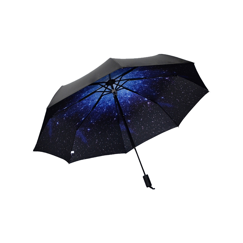 [晴雨两用]星空伞小清新防紫外线遮阳太阳伞防晒雨伞
