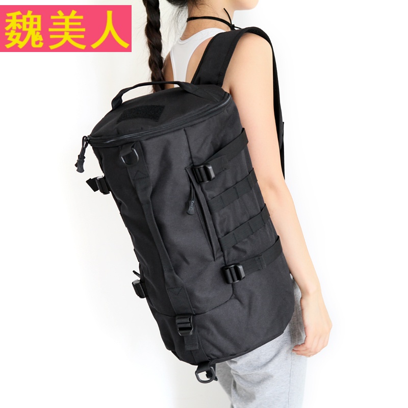 旅行包手提单肩行李袋健身运动双肩背包书包筒包户外休闲学生特价