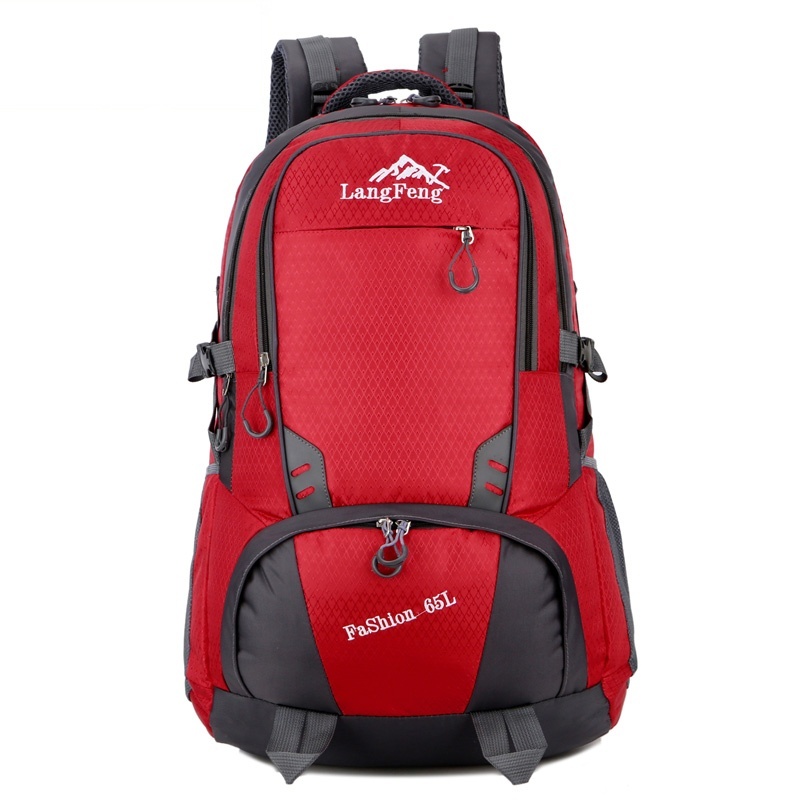 新款户外登山包60l大容量双肩包男旅游旅行背包多功能行李背包女