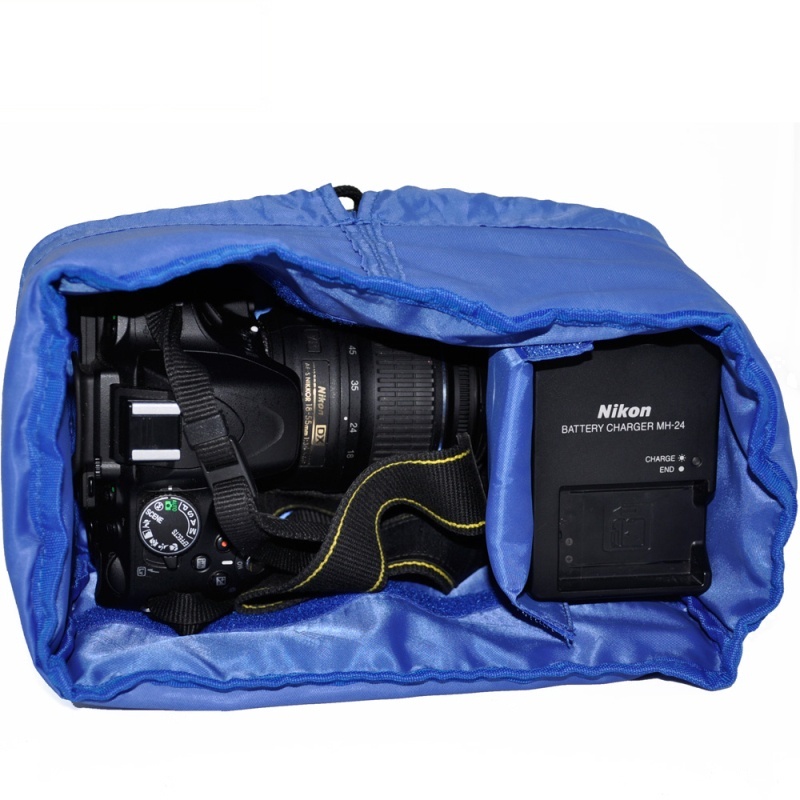 镜头袋 尼康佳能专用可放数码摄影相机单反内胆包,相机微单内胆袋