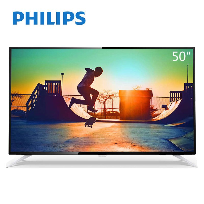 Philips/飞利浦 50英寸液晶电视机4K超高清智能网络液晶平板电视机