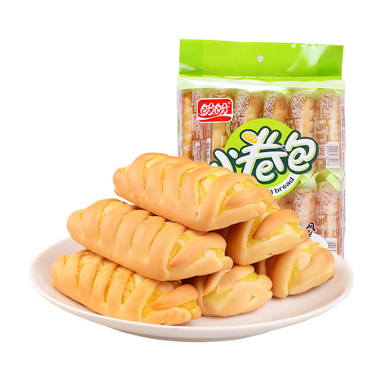 盼盼 糕点 小卷包 凤梨味300g(美味休闲小食)