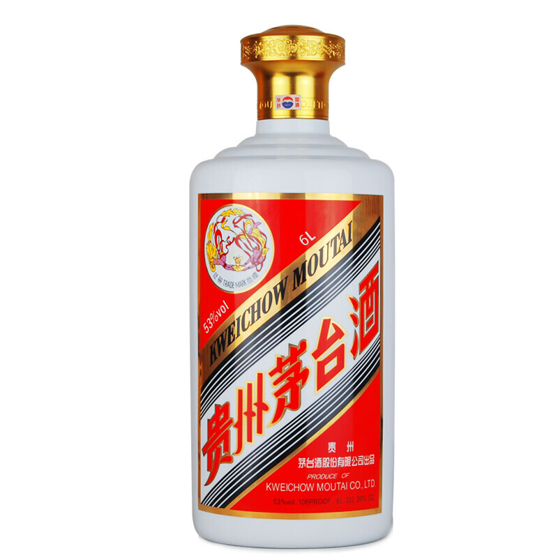 【歌德老酒行】贵州茅台 飞天茅台 53度 6L（6000ml） 大容量 酱香型 收藏 白酒 官方正品