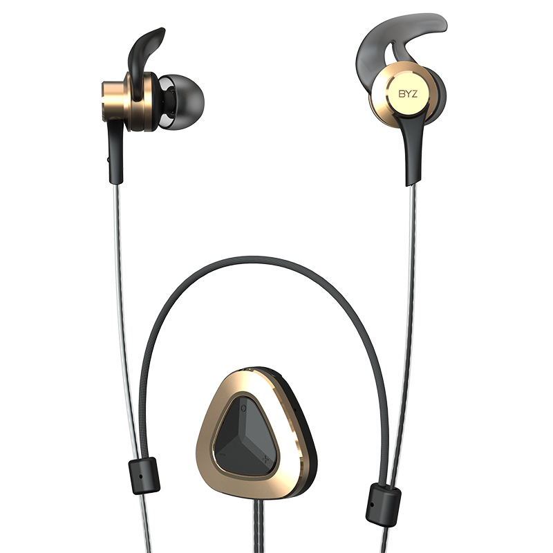 byz-ys031 运动型蓝牙耳机(金色)