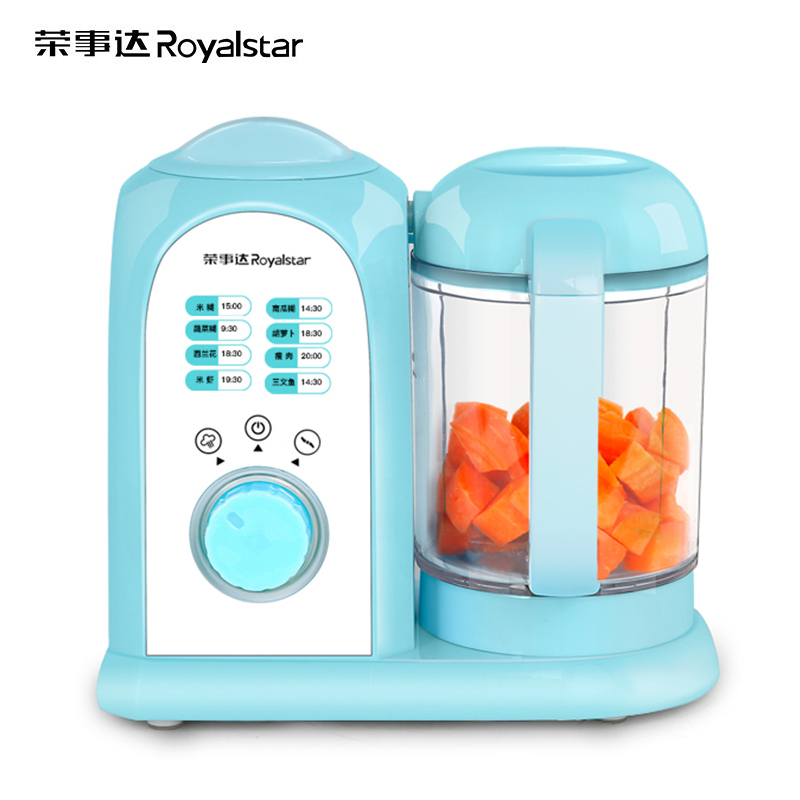 荣事达(Royalstar)婴儿辅食机蒸煮搅拌一体机多功能宝宝迷你食物研磨器全自动料理机