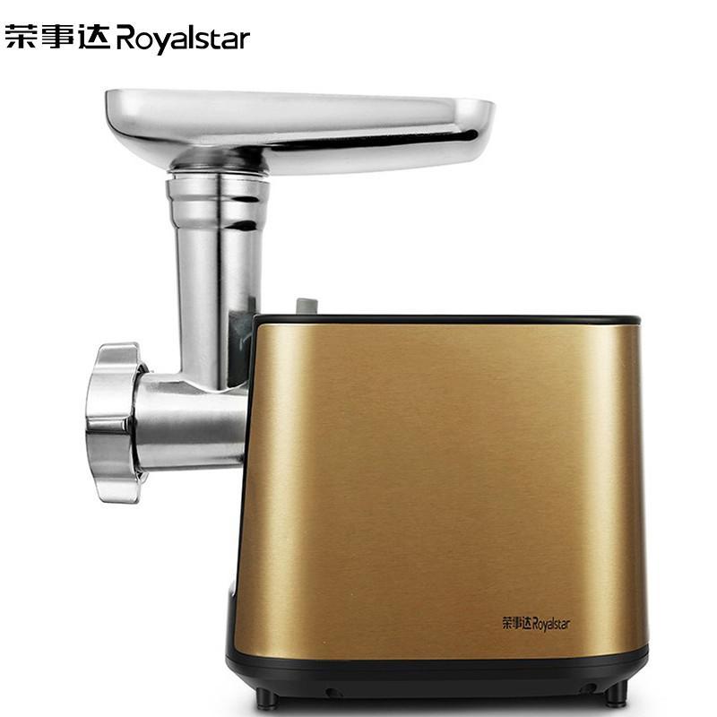 荣事达(Royalstar)电动绞肉机不锈钢家用多功能商用碎肉机打肉绞馅灌肠蒜立式
