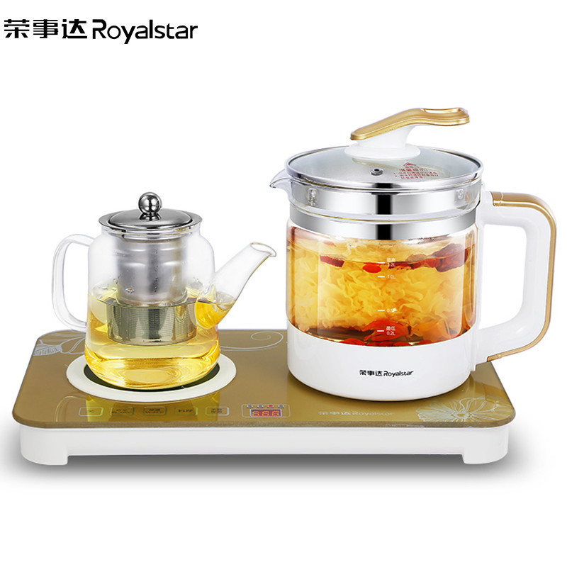 荣事达(Royalstar)养生壶全自动多功能煮茶器花茶壶保温套装电热水壶1.2L容量