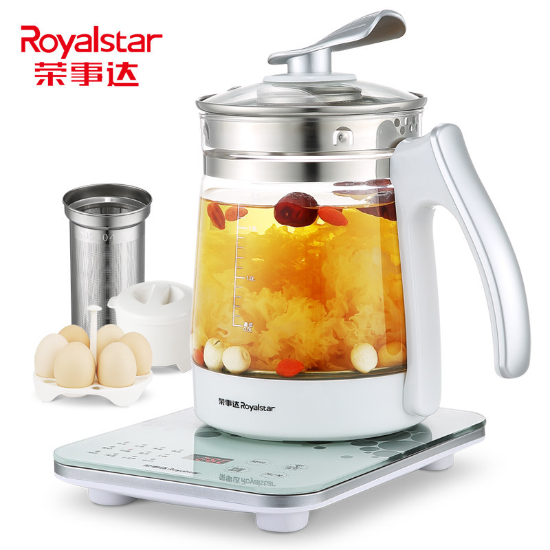 荣事达（Royalstar）养生壶wifi智能全自动加厚玻璃煎药壶家用多功能中药壶养生壶煮茶器1.8L