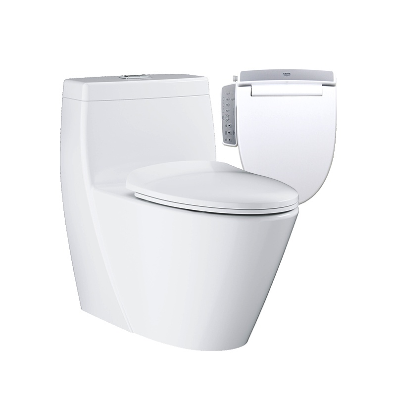 高仪(GROHE)马桶 超漩式 305mm 地排 德国高仪节水4/6升双漩虹吸式连体坐便器