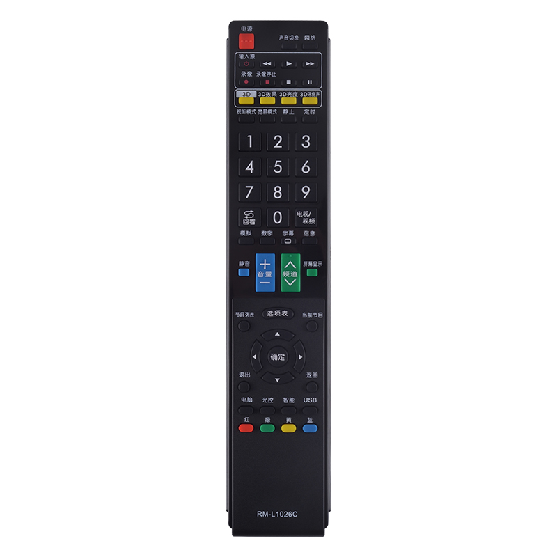 OMETTER适用于夏普电视遥控器GA943WJSA GB025WJSA GB043WJSA同外形通用