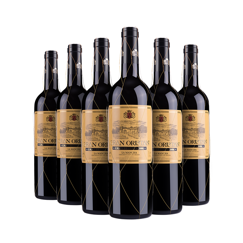 LOZANO洛萨诺酒庄DO特级陈酿进口干红干型葡萄酒奥里斯坦获奖红酒750ml*6箱装