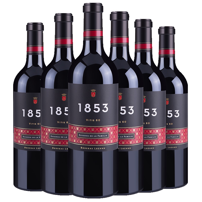 [镇店之宝]LOZANO西班牙洛萨诺特级陈酿进口干红干型葡萄酒1853布鲁塞尔国际超金奖六整箱装