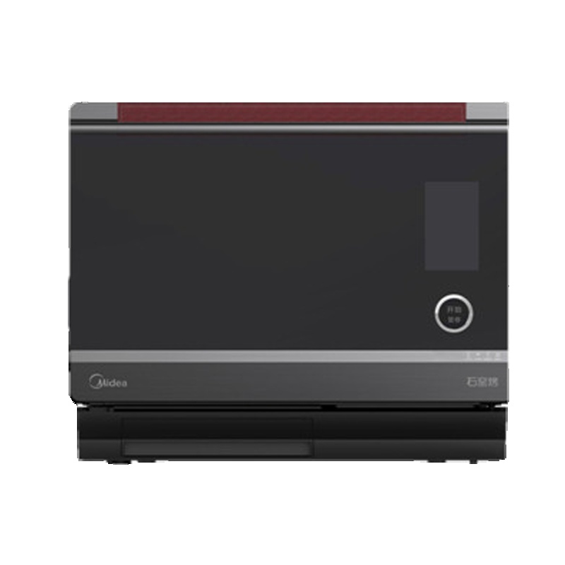 美的（Midea） 旗舰高温蒸立方X7-321D 黑色 石窑烤 微蒸烤一体机 APP互联 黑色
