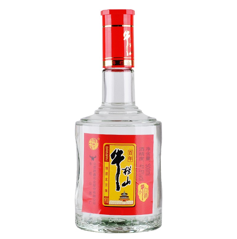 百年牛栏山 二锅头 小牛白酒 浓香型白酒 41.6度500ml 单瓶