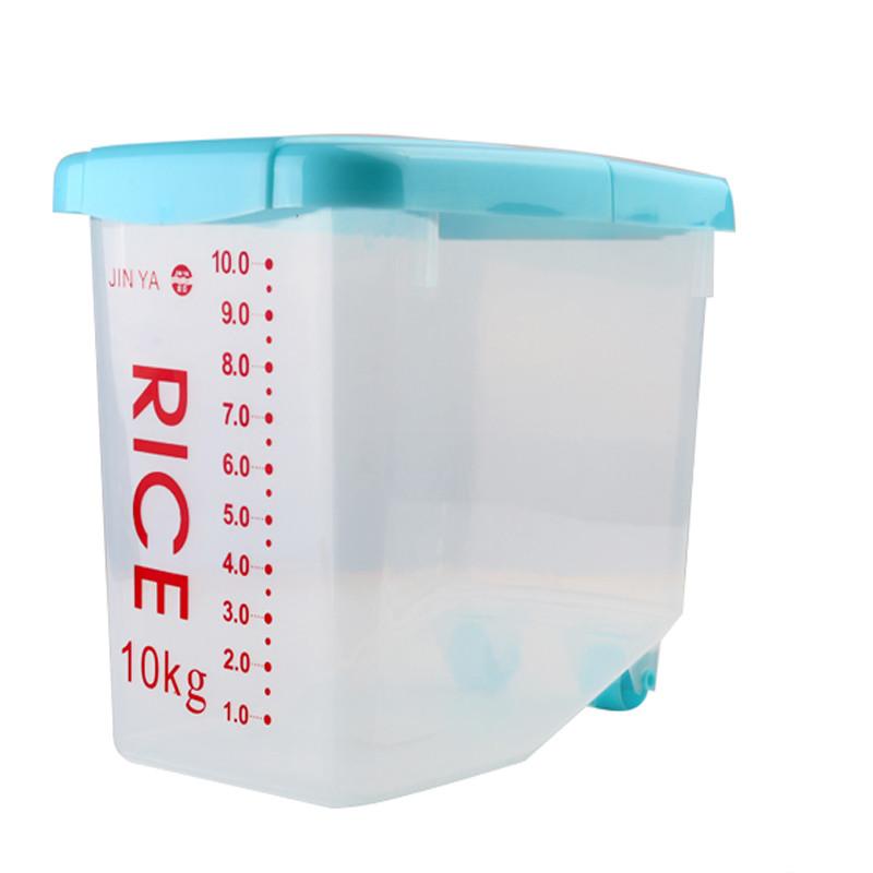 米桶储米箱10公斤米桶塑料米桶面桶厨房20斤米桶米桶家用储物桶生活日用家庭清洁收纳整理用品收纳桶