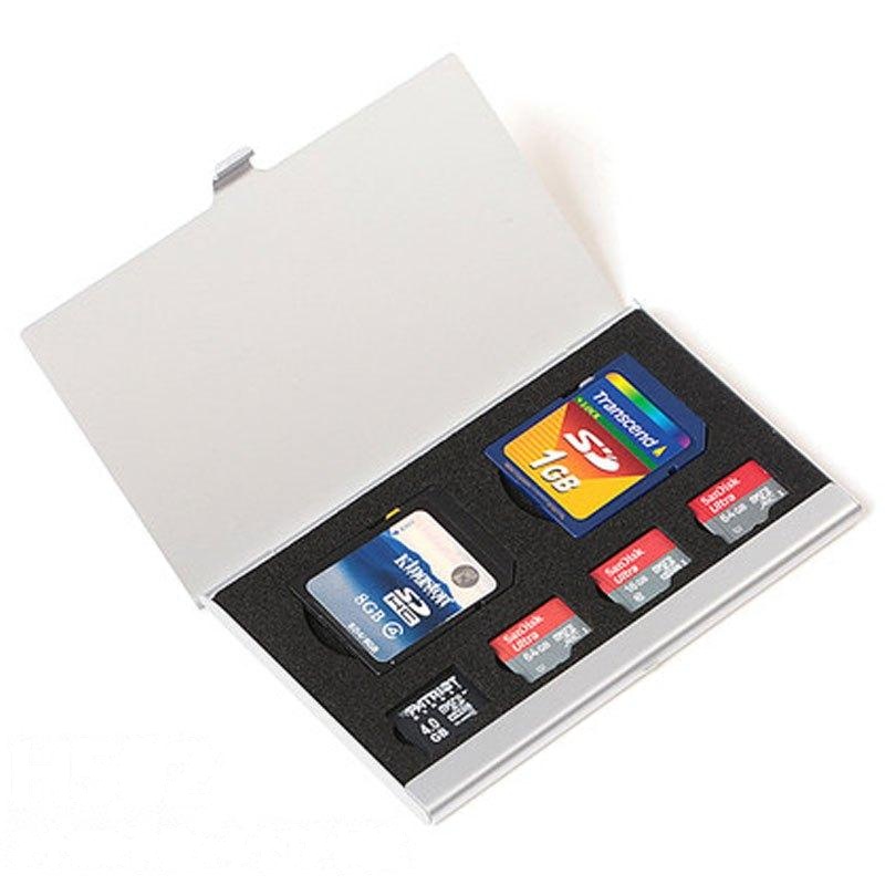 SD内存卡盒数码收纳包TF手机SIM整理包CF数码存储卡盒PSV游戏卡包多色多款多功能生活日用收纳用品时尚创意简约收纳包