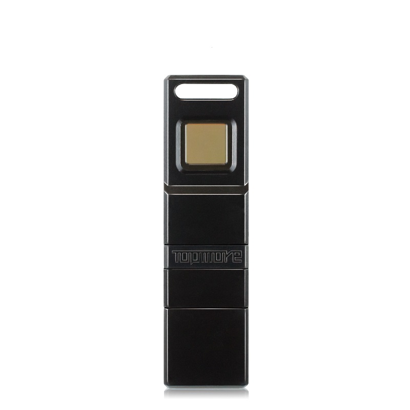 达墨 TOPMORE PHECDA USB3.0 指纹加密U盘 指纹识别优盘 商务优盘 个性U盘 16GB 黑色