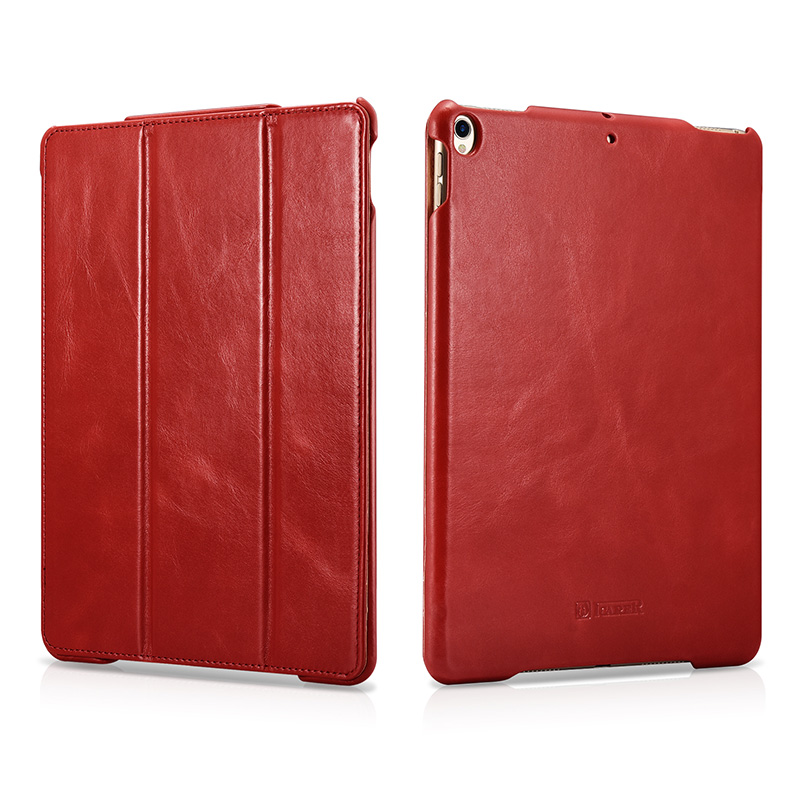 Apple/苹果iPad pro10.5英寸保护套全包真皮 适用于iPad pro保护壳 10.5英寸古典红