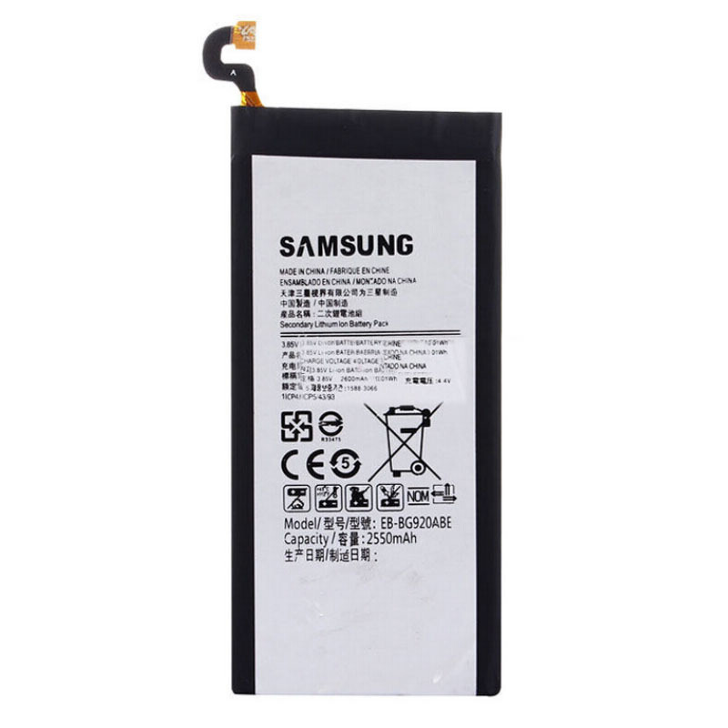 SAMSUNG/三星S6edge+原装电池G9200 G9250 G9208手机内置电板 三星S6(S6直屏)适用
