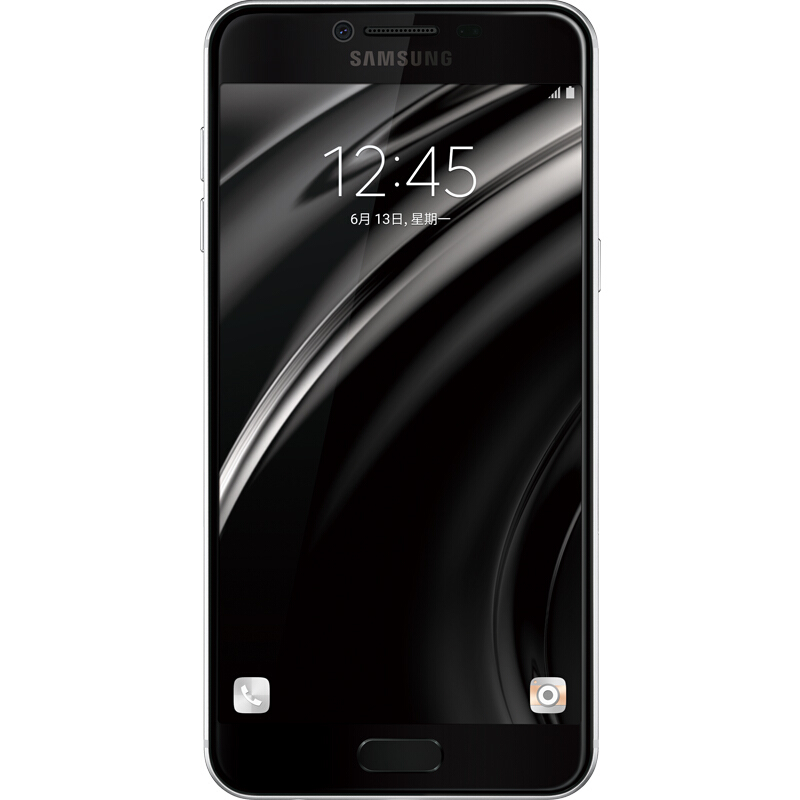SAMSUNG/三星 Galaxy C5 4GB+32GB 舒适持握恰到好处 烟雨灰 移动联通电信4G智能手机 双卡双待