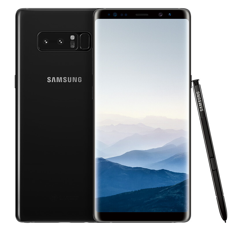 三星 Galaxy Note8（SM-N9500） 6GB+128GB 谜夜黑 移动联通电信4G手机 双卡双待