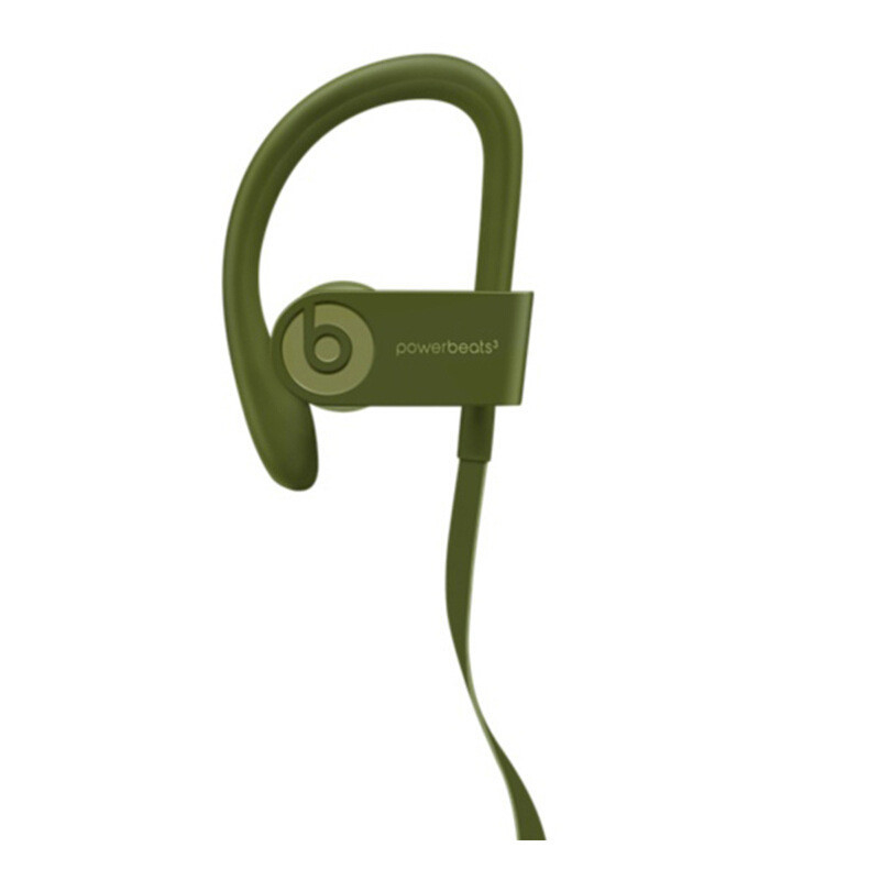 Beats Powerbeats3 Wireless无线运动耳机蓝牙耳机入耳式耳挂式跑步音乐耳机 绿色