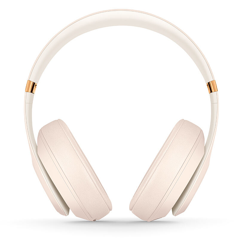 Beats Studio3 Wireless 头戴式 蓝牙无线降噪耳机 录音师无线3代 游戏耳机 含麦克风 陶瓷粉