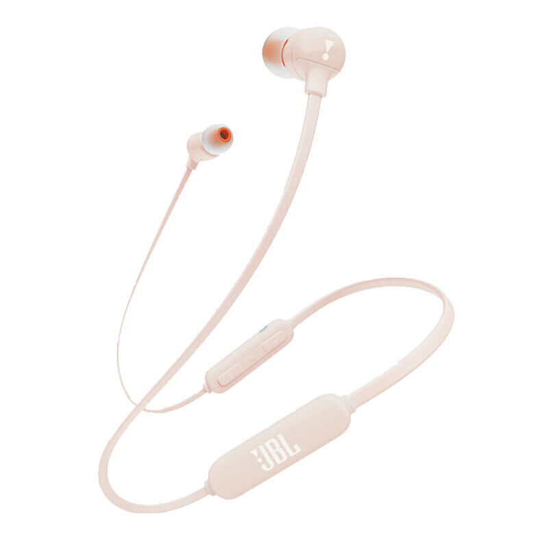 JBL/T110 BT蓝牙耳机无线入耳式耳机 通用手机通话游戏重低音耳机 T110 BT 粉色