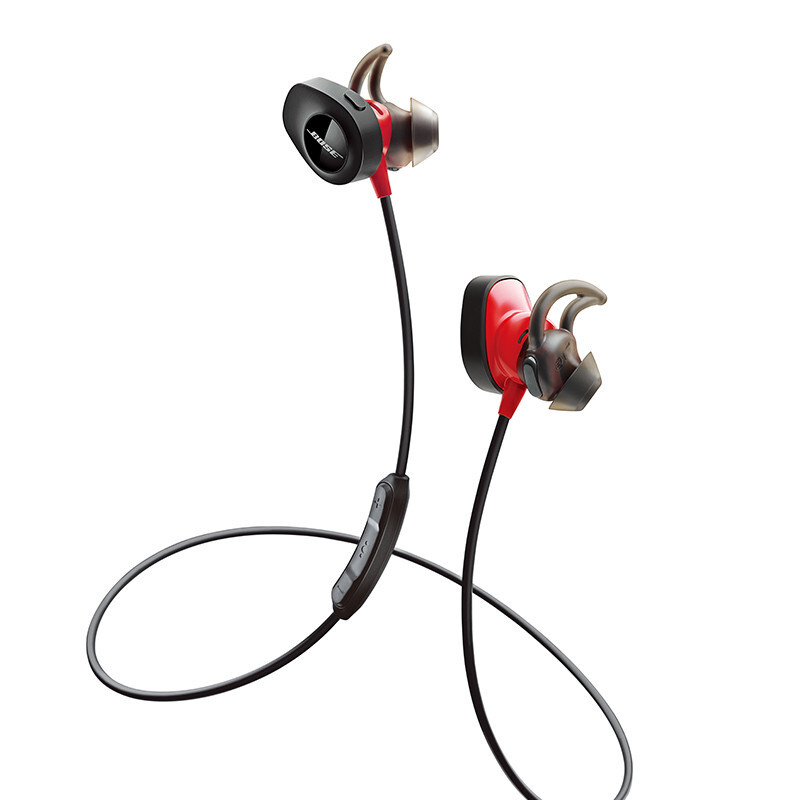 BOSE SoundSport wireless无线蓝牙入耳式耳机防汗运动耳塞 心率版 红色(心率版)