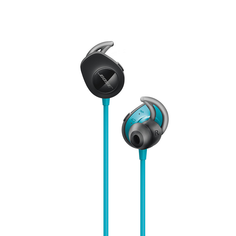 Bose SoundSport 无线耳机蓝牙防汗运动耳麦入耳式 内置麦克风简单操作 蓝色