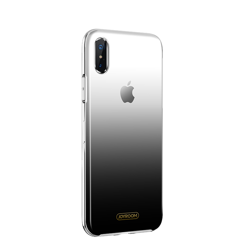 iphonex手机壳融合TPU+PC防摔保护 手感舒适+仟薄防滑设计保护套 用于苹果x手机壳 黑色