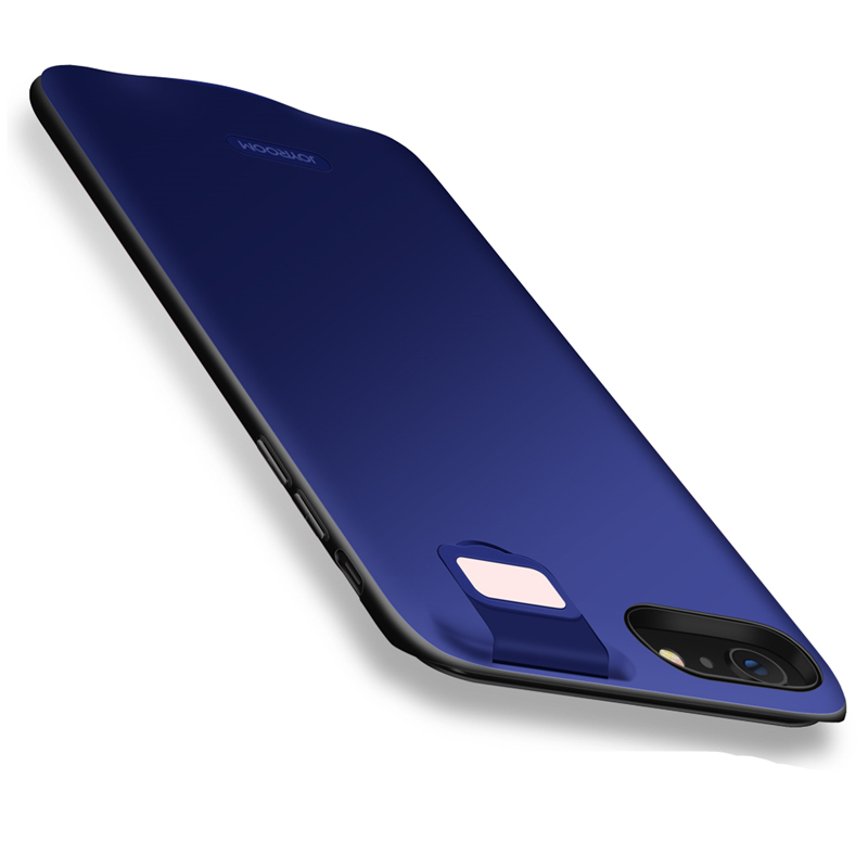 iphone7/8背夹充电宝 采用细微磨砂工艺 手感舒适 智能聚合物电芯(3000毫安)4.7寸蓝色