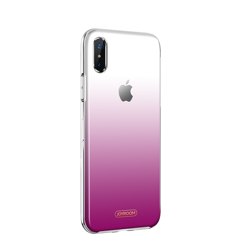 iphonex手机壳融合TPU+PC防摔保护 手感舒适+仟薄防滑设计保护套 用于苹果x手机壳 紫色