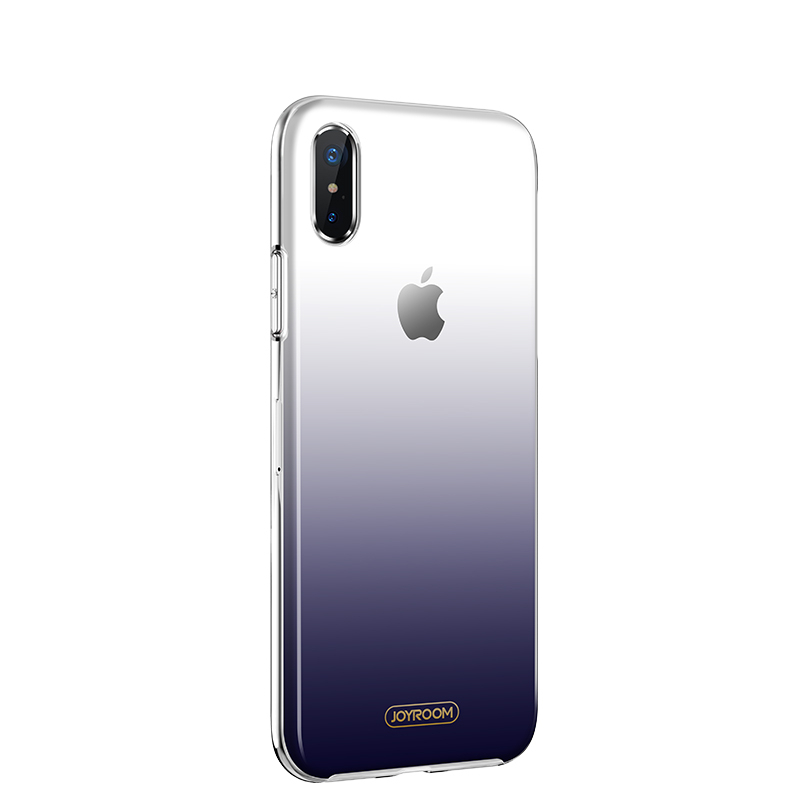 iphonex手机壳融合TPU+PC防摔保护 手感舒适+仟薄防滑设计保护套 用于苹果x手机壳 蓝色