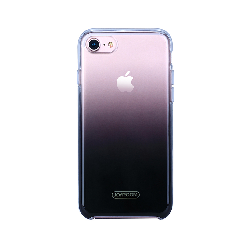 iPhone7/8手机壳保护套 采用PC材料 坚硬强韧 侧边则采用TPU材质 适用于苹果7/8手机壳 黑色