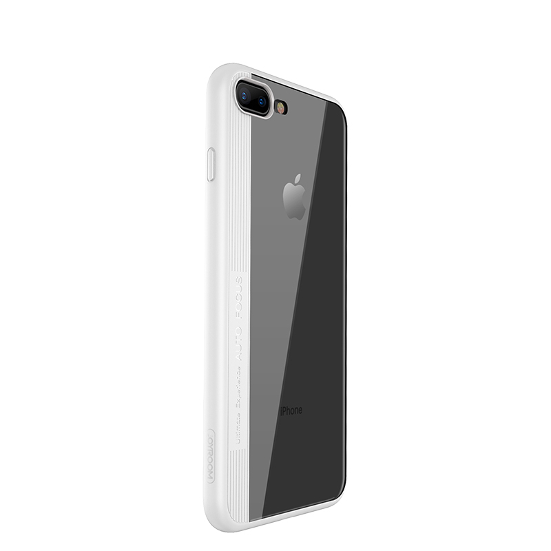 iPhone8/7手机壳 采用亚克力背板 清透不发黄防摔防撞耐刮花 仟薄舒适细腻顺手 白色