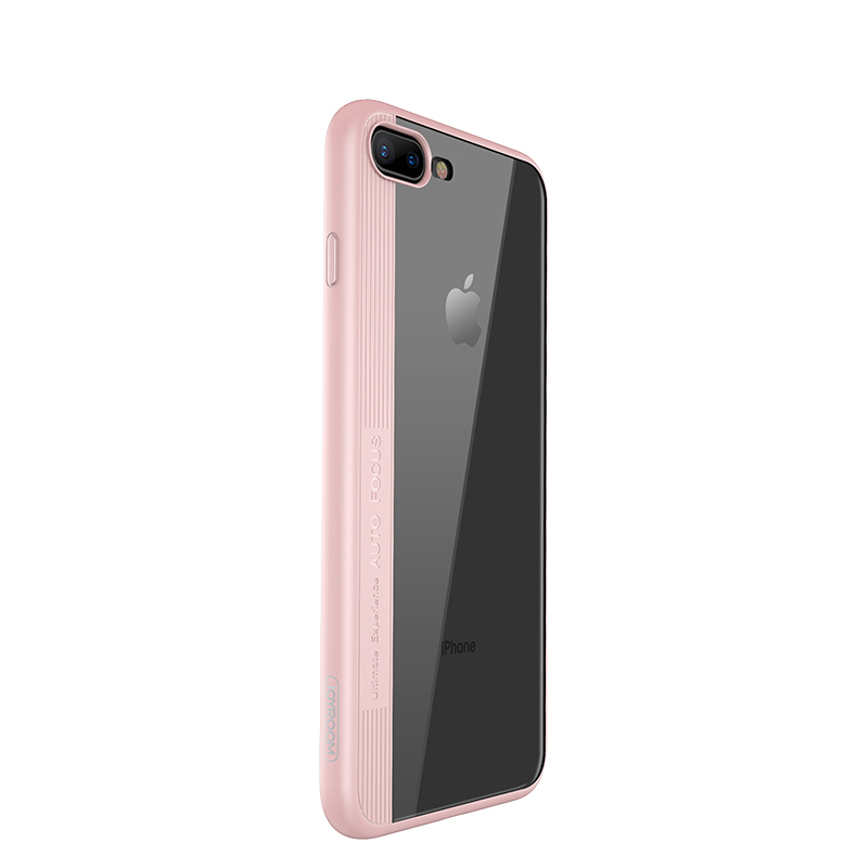iPhone8/7手机壳 采用亚克力背板 清透不发黄防摔防撞耐刮花 仟薄舒适细腻顺手 粉色