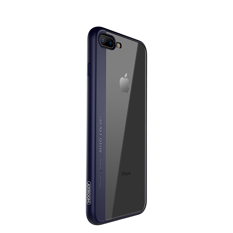 iPhone8/7手机壳 采用亚克力背板 清透不发黄防摔防撞耐刮花 仟薄舒适细腻顺手 蓝色