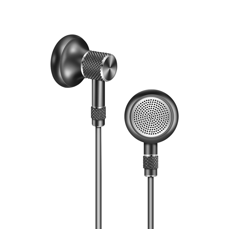 JR-E205重低音入耳式耳机 一键线控听歌+通话二合一 多功能耳机 3.5MM镀金接头 钛空灰