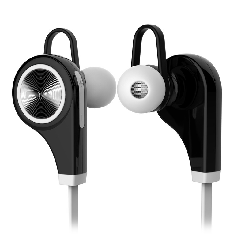HIGE 4.1入耳式无线运动蓝牙耳机 立体声高清音质 适用于苹果三星小米通用 白色