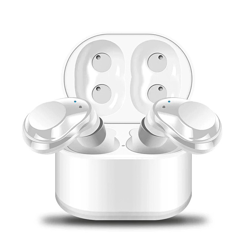 HIGE X6触摸防水 TWS蓝牙耳机4.2 迷你超小耳塞式入耳式运动蓝牙耳机 适用于苹果三星安卓通用 白色