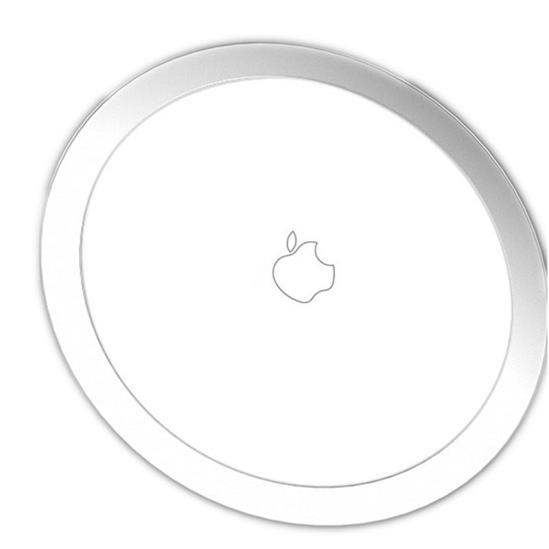 HIGE/苹果X无线充电器 金属外观iPhone8/8Plus/快充QI专用 适用于苹果x/8/8p 白色