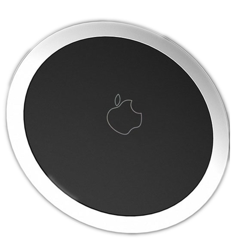 HIGE/苹果X无线充电器 金属外观iPhone8/8Plus/快充QI专用 适用于苹果x/8/8p 黑色